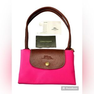 Authentic long champ tote